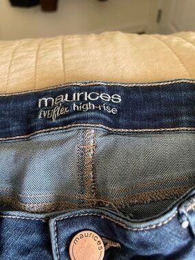 Maurices Dark Blue High-Rise Denim Jeans
